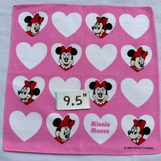 Minnie mouse ผ้าเช็ดหน้า มินนี่เม้าส์