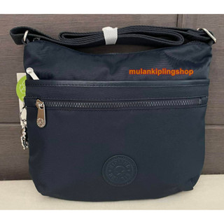 ส่งฟรีEMS Kipling Arto Crossbody Bag - Rich Blue สีกรมน้ำเงิน