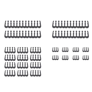 หวีจัดสายไฟ สำหรับสายถัก สายแต่ง extension cable comb line