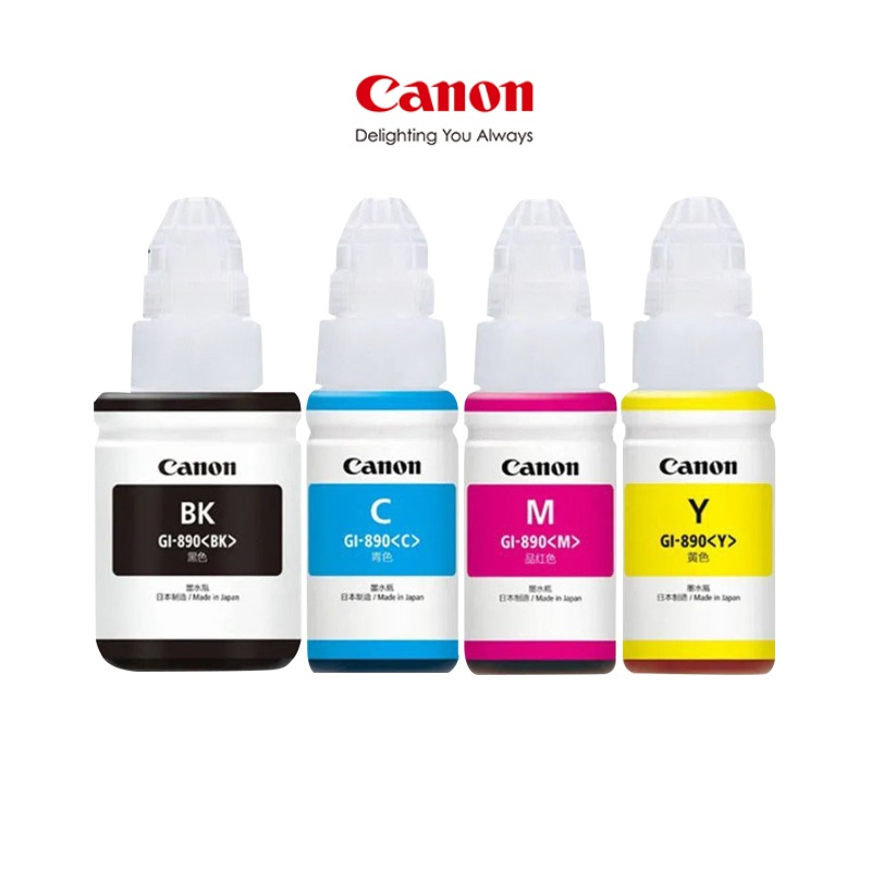"หมึกเติมแท้ Canon GI-790 ใช้กับเครื่อง Canon รุ่น G1000/1010/2000/2010/3000/3010 Series "（สามารถออกใบเสร็จรับเงินได้）
