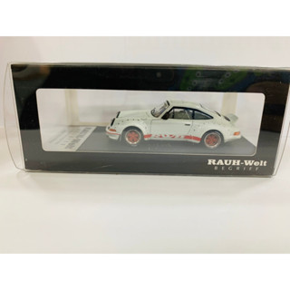 RAUH-Welt Begriff 1/64 Porsche 930 Ducktail Wing Peral White