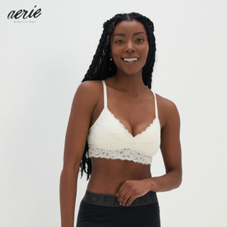 Aerie Eyelash Lace Push Up Bralette เสื้อ ชั้นใน ผู้หญิง บราเล็ตต์ (ABR 069-3575-125)