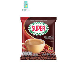 Super Coffee ซุปเปอร์กาแฟ 3 in 1 25 ซอง ออริจินัล(แดง)