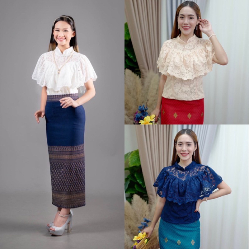 เสื้อลูกไม้รุ่น นางฟ้า (คลุมไหล่)