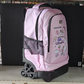 New Tilami กระเป๋านักเรียน ล้อลาก กระเป๋าเดินทาง (New Tilami 18 นิ้ว แกนเดียว 6 ล้อ)