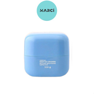 [1 กระปุก] Amado Face Night 6X Ceramide Sleeping Mask อมาโด้ เฟซ ไนท์ 6x เซราไมด์ สลีปปิ้ง มาส์ก [100 g.]