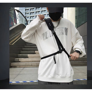กระเป๋าผู้ชายสะพายคาดอก รุ่น N709 ขนาดใหญ่ ผ้าไนล่อน ช่องใส่ของใหญ่ สายปรับได้ 4สี (ดำ/เทา/น้ำเงิน/เขียว)