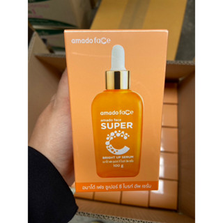 Amado Face Super C Bright Up Serum อมาโด้ เฟซ ซุปเปอร์ ซี ไบรท์ อัพ เซรั่ม [100 g.] เซรั่มวิตามินซี บริสุทธิ์ 99%