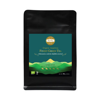 ชาเขียวยอดอ่อน ออร์แกนิค พันธุ์อัสสัม ตราระมิงค์ Organic Assamica Finest Green Tea