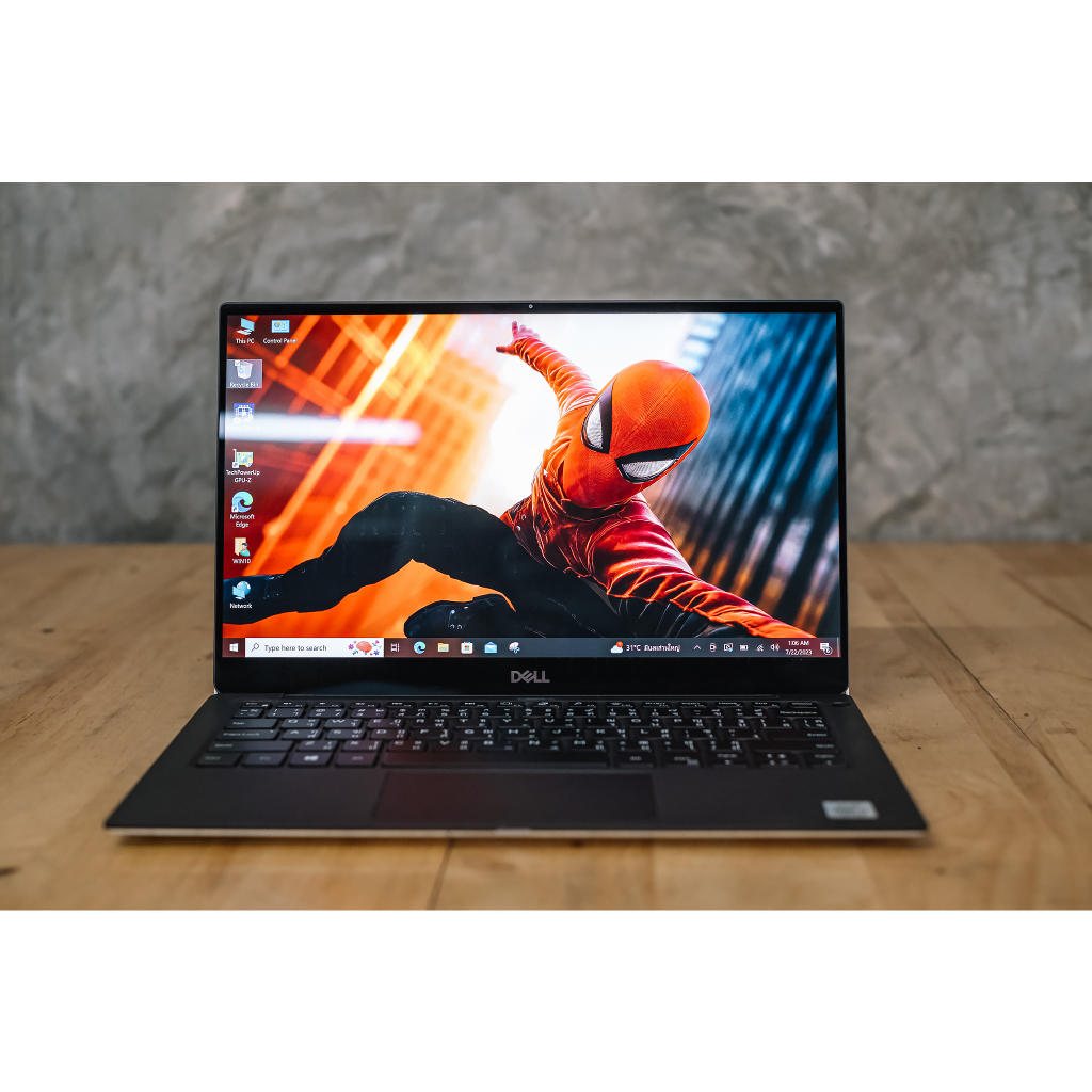 (ผ่อน 0%) โน้ตบุ๊คมือสอง จอ 4K ทัชสกรีน DELL XPS 13 7390 P82G003 i7-10510U Ram 16 SSD 512
