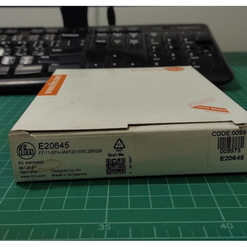 ifm # E20645 Fiber optics.