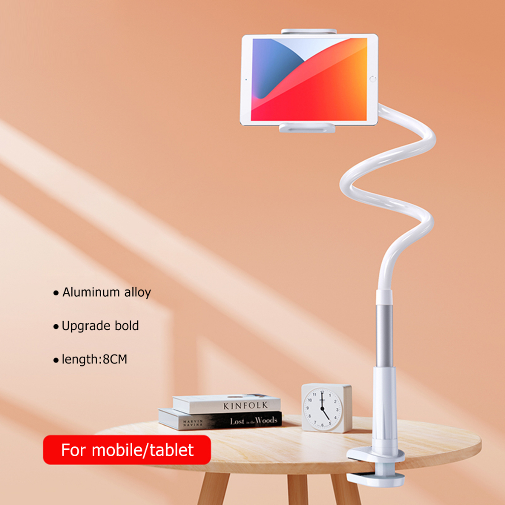 Phone Holder ไอแพด ขาจับมือถือ ที่หนีบสมาร์โฟน แท่นวางไอโฟน แบบหนีบ stand holder ที่หนีบโทรศัพท์หัวเตียง For iPad 80cm รูปที่ 6