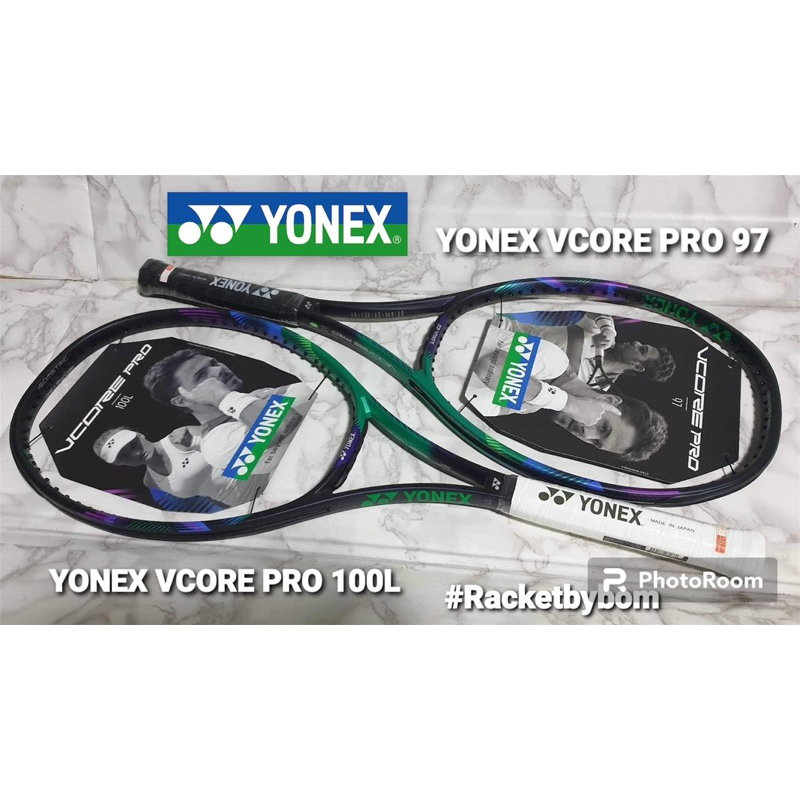 ไม้เทนนิส YONEX VCORE PRO 97 และ YONEX VCORE PRO 100L (97 -100 Sq.in.)
