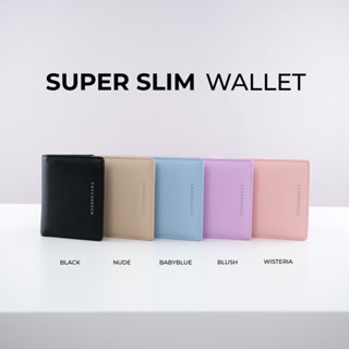 (ใส่โค้ด DBASLW ลด 98.-) [Slim] Super Slim Wallet