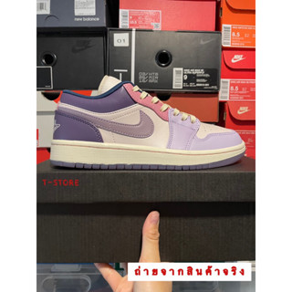 “ Pastel Purple “ JD 1 LOWงานสุด Style T-store🤍💜🩷