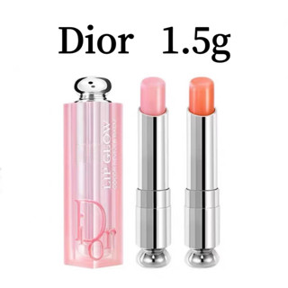 【เวอร์ชั่นใหม่】Dior Addict Lip Glow #001#004 1.5g ลิปดิออร มอบความชุ่มชื่นให้ริมฝีปาก ลิปมันเปลี่ยนสี แท้100%