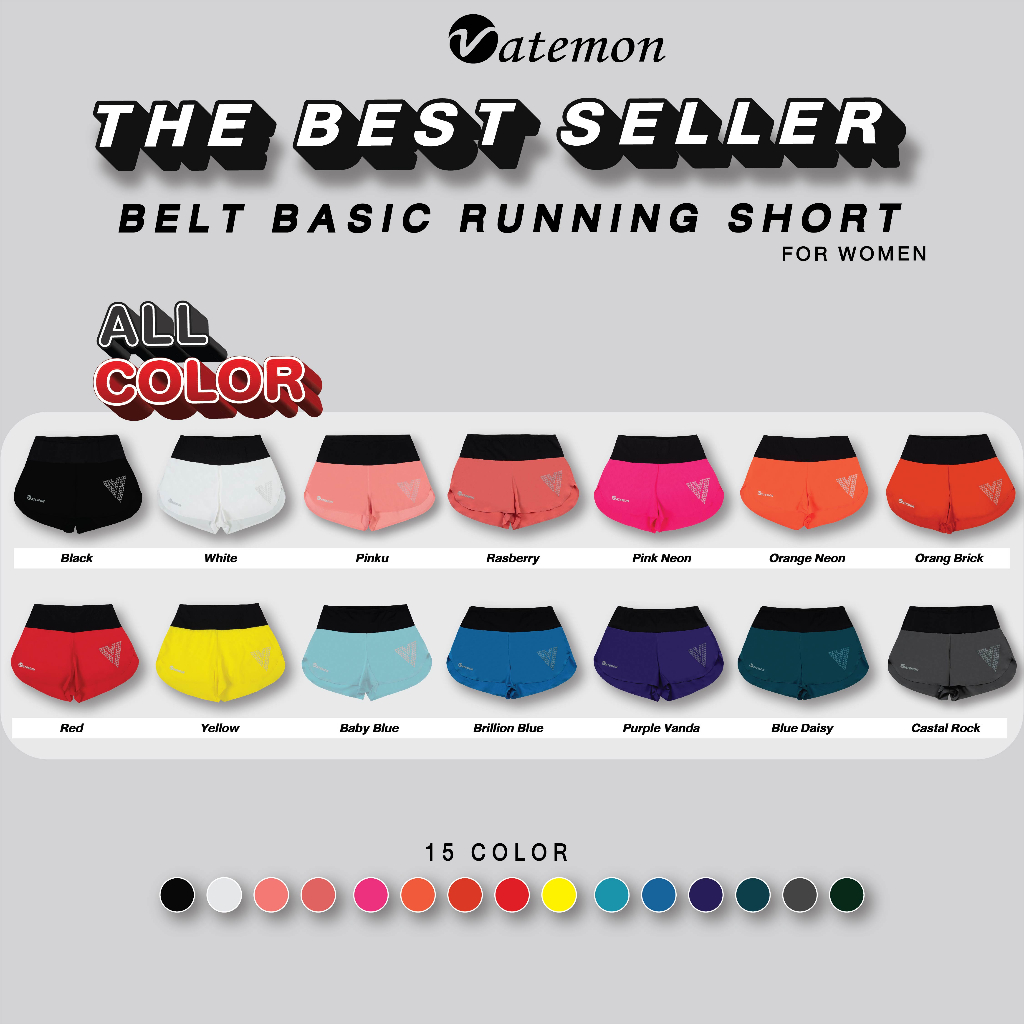 VATEMON  Belt Basic Short สำหรับผู้หญิง