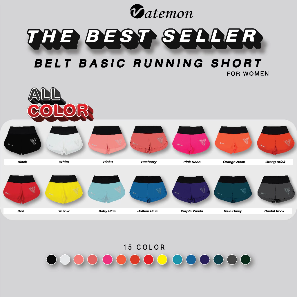 VATEMON Belt Basic Short สำหรับผู้หญิง
