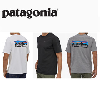 🇰🇷Patagonia P-6 Logo Responsibili Tee ป้ายแท็กครบ จากอเมริกา  -พรีออเดอร์ - preorderoppa