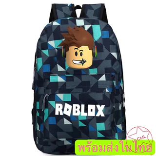 พร้อมส่งในไทยRoblox กระเป๋านักเรียน กระเป๋าคอมพิวเตอร์ สําหรับเด็กผู้ชาย และผู้หญิง 0700