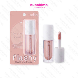 OD1311 ODBO Flashy Liquid Highlighter โอดีบีโอ แฟลชชี่ ลิควิด ไฮไลท์เตอร์