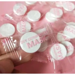 พร้อมส่ง🍄💓มาร์คอัดเม็ด ชิ้นละ 1 บาท