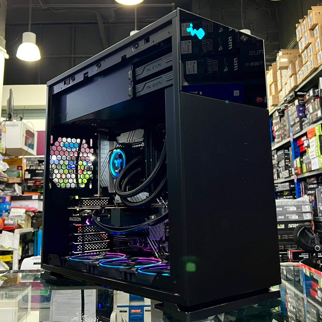 คอมพิวเตอร์ประกอบ IN WIN CASE 127 Set INTEL i7-12700K x ASUS DUAL RX6500XT OC