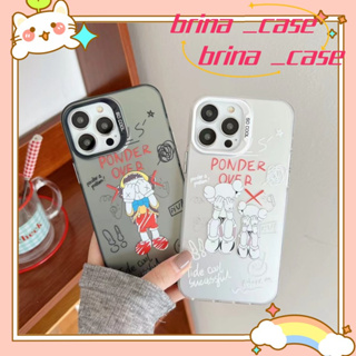 ❤️ส่งของขวัญ❤️ เคสไอโฟน 11 12 13 14 Pro Max กราฟฟิตี สไตล์คู่รัก แฟชั่น ความคิดสร้างสรรค์ Case for iPhone ป้องกันการตก