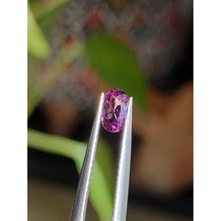 ✨ โรโดไลท์ การ์เนต ม่วงอมชมพู ขนาด 0.4 กะรัต( Rhodolite Garnet ) 0.4 ct. Madagasca