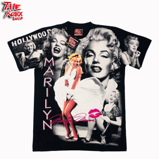 เสื้อวง Marily Monroe  OVP สกรีนดิสชาร์ด D-217  เสื้อลายเต็มตัว ไม่ร้อน รีบทับได้