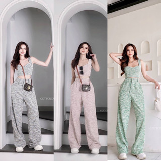 พร้อมส่ง New Ivy korea tweed set  Tag#cottoncandy