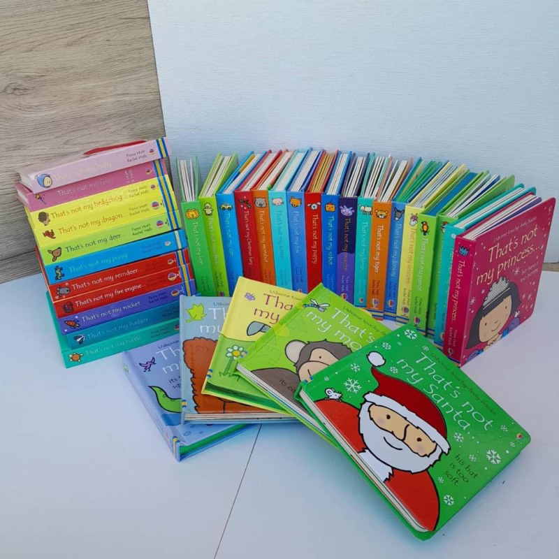 That’s not my…. หนังสือเด็กภาษาอังกฤษ Usborne touch and feel  หนังสือสัมผัส sensory skill board book picture book