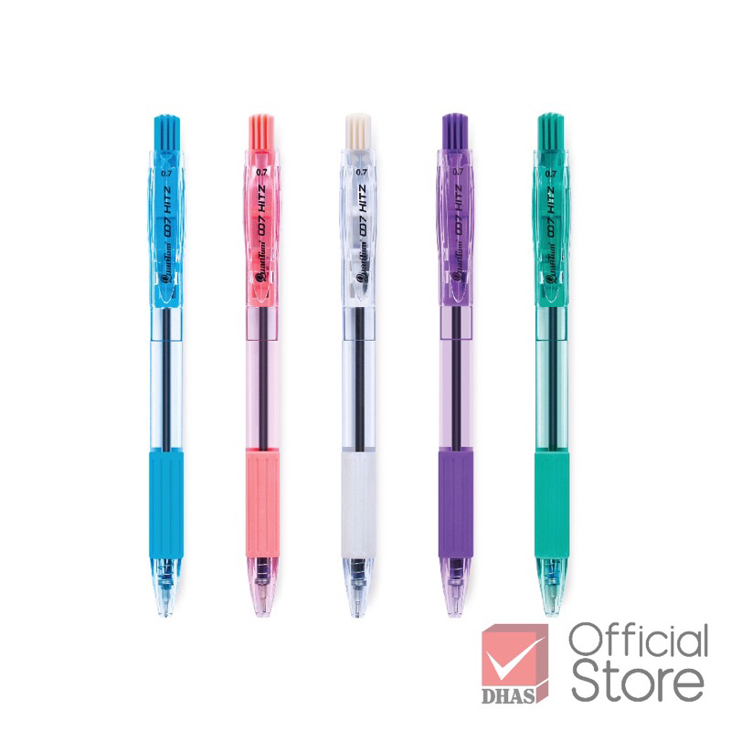 Quantumปากกาลูกลื่น 007 Hitz น้ำเงิน (1ด้าม)