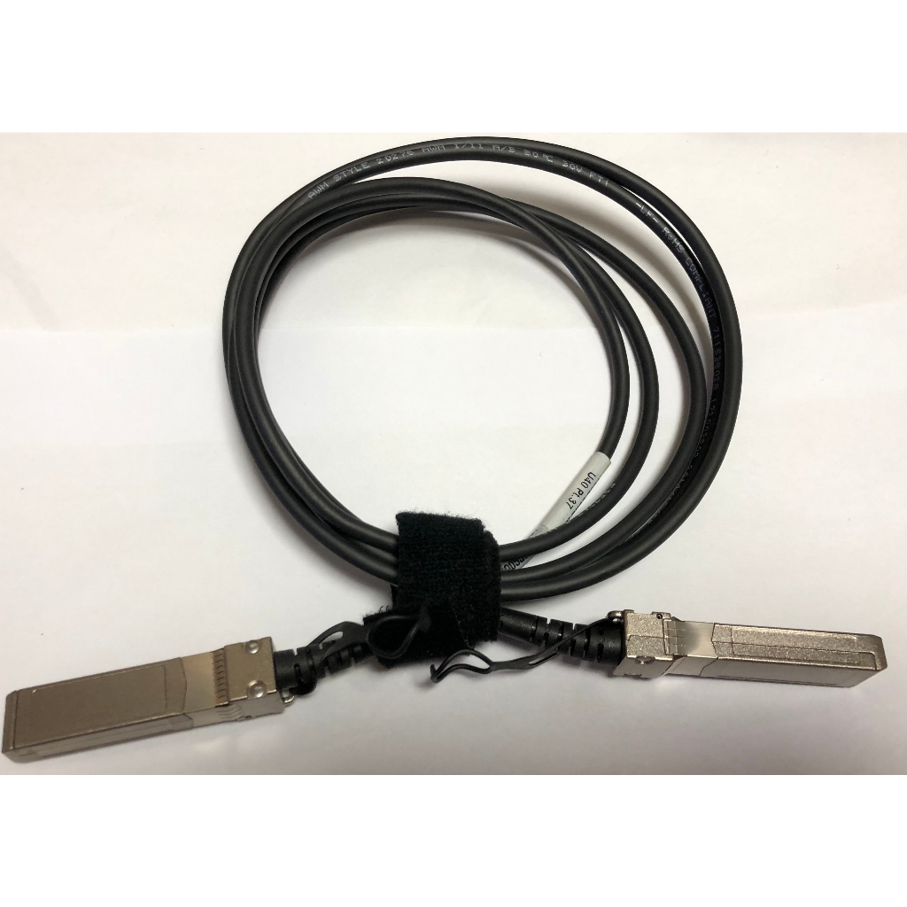 Molex SFP+-to-SFP+ 10Gbps, 30 AWG Cable 2.0m Length PN: 74752-1201 2M Cable Molex SFP+-to-SFP+ 10Gbp