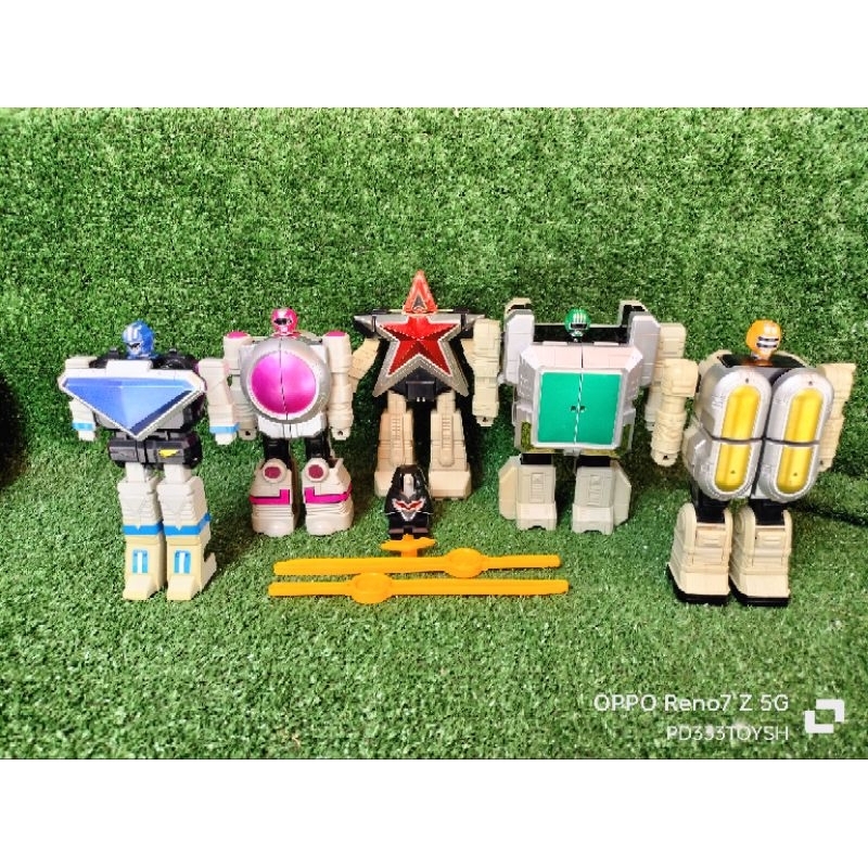 DX หุ่น โอบล็อกเกอร์ ขบวนการพลังมหัศจรรย์ โอเรนเจอร์ ขบวนการโอเรนเจอร์ Dx Ohbloxger sentai Ohranger 