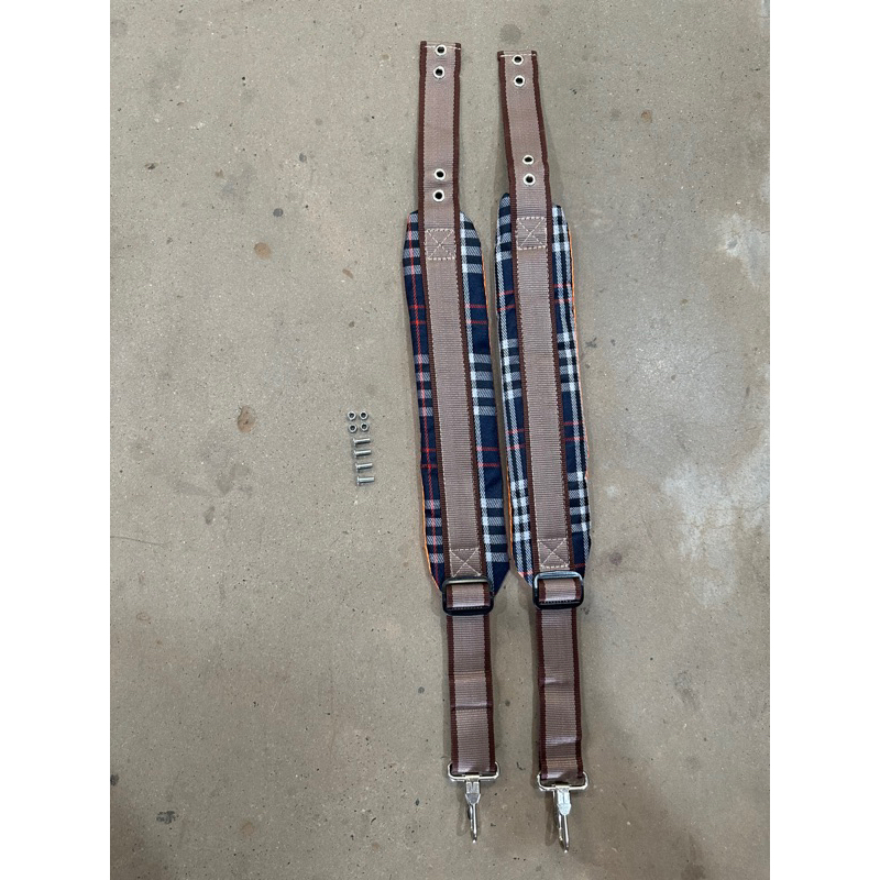 สายสะพาย เครื่อง พ่นยา 767 สาย เครื่อง พ่น สก๊อต แบบหนา อย่างดี 2 ชิ้น พร้อมน๊อต คละสี 62