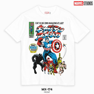 Power 7 Shop เสื้อยืดการ์ตูน มาร์เวล ลิขสิทธ์แท้ MARVEL COMICS  T-SHIRTS (MX-174)