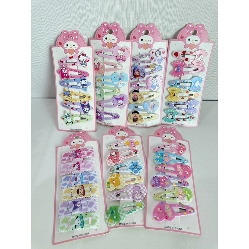 กิ๊บติดผมหมูเด้ง ใหม่ล่าสุด น่าร้ากกก ซานริโอ คายเบบี้ ลายน่ารัก สุดฮิต