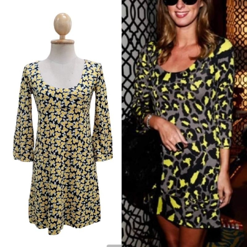 Diane Von Furstenberg Laetitia Silk Mini Dress