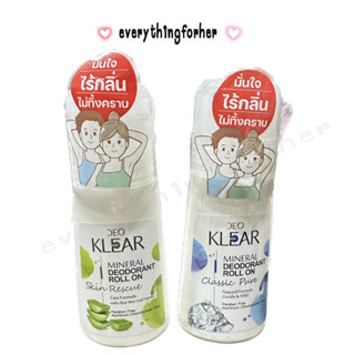 Deo Klear mineral roll on 65 ml.