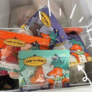 Food Pouch ถุงเก็บอาหาร แบบแช่ฟรีส และเข้าไมโครเวฟ ใช้ครั้งเดียวทิ้ง Mister Fox มิสเตอร์ฟอกซ์