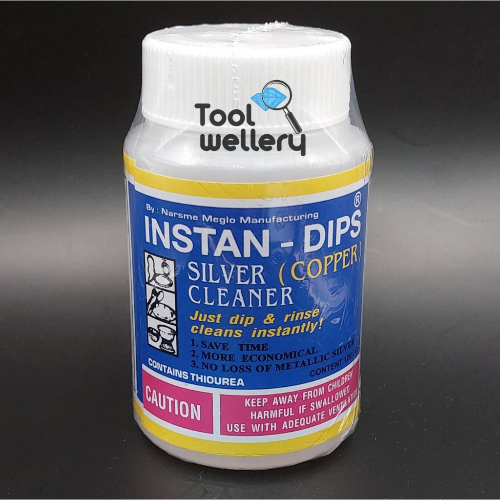 ซื้อ น้ำยาล้างเครื่องเงิน น้ำยาล้างคราบดำ น้ำยาล้างเงิน INSTAN-DIPS SILVER (COPPER) Cleaner