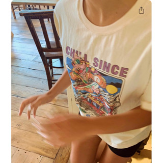 Brandy Melville ของแท้ 100% Penelope Chill Since ‘93 Top T-shirt