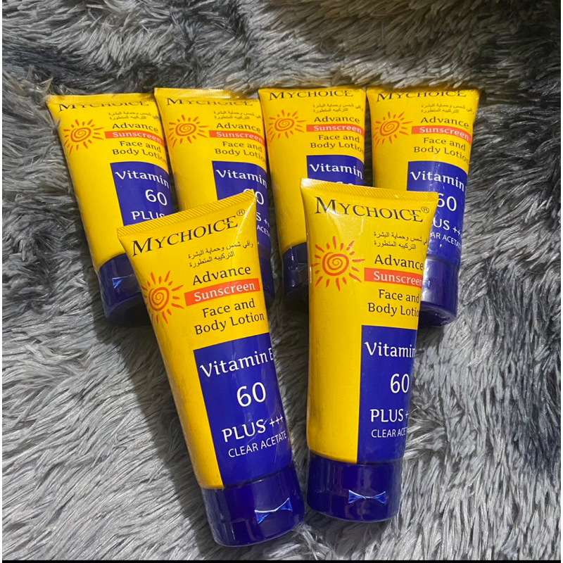ขายส่ง ครีมกันแดด MY Choice กันแดดมายช้อยส์ หลอดเหลือง/หลอดส้ม แบบสเปรย์ และแบบกระปุก สินค้า