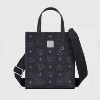 [NEW] MCM shop แท้💯 Klassik tote mini (สีดำ) 📌ทักแชทเช็คสต็อกก่อนสั่ง