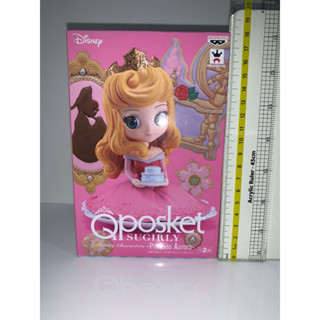 Qposket Sugirly Disney Characters - Princess Aurora (A)  แท้ มือ 1 กล่องบุบ