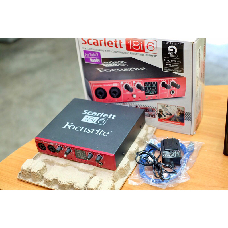 Focusrite Scarlett 18i6 Audio interface