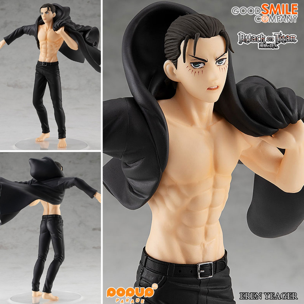 ของแท้ Good Smile Company Pop Up Parade Shingeki no Kyojin ผ่าพิภพไททัน Eren Yeager เอเลน เยเกอร์ ฟิ