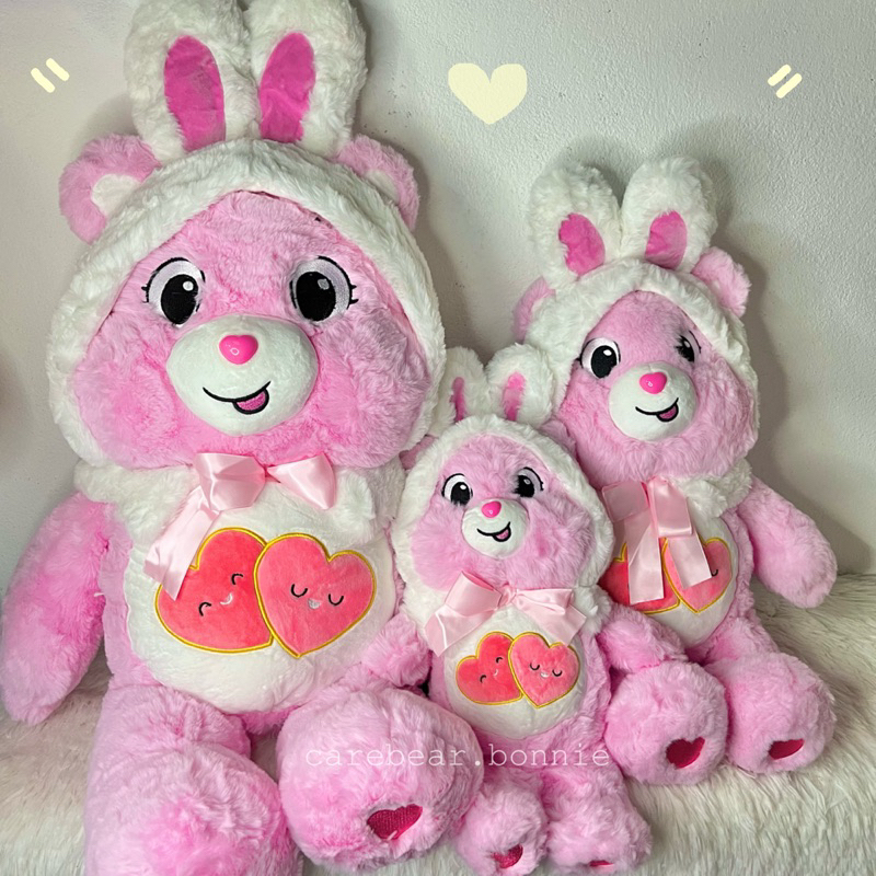 Saleราคาขาดทุน(พร้อมส่ง ) LOVE A LOT BUNNY 33,45,65CM.(ลิขสิทธิ์ของแท้100%)
