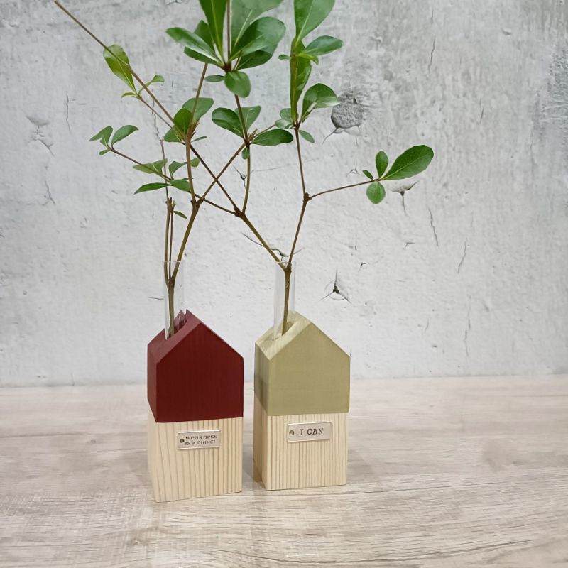 (พร้อมส่ง)แจกัน แจกันดอกไม้ แจกันรูปทรงมินิมอล